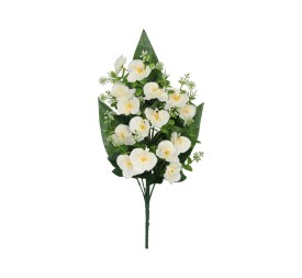 CONJUNTO ORQUIDEAS X 9 - 49 CM (BLANCO)