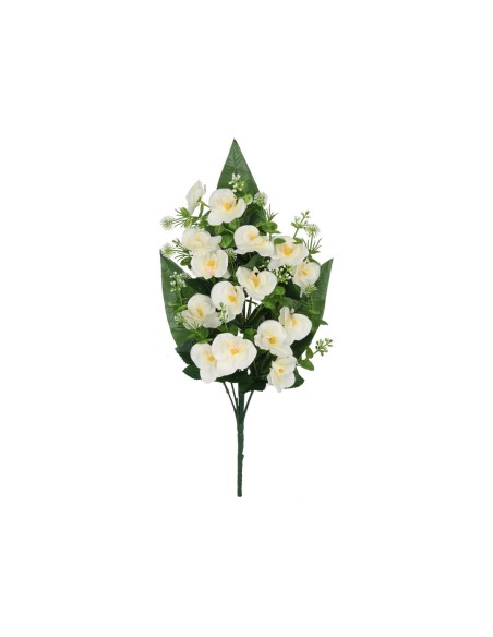 CONJUNTO ORQUIDEAS X 9 - 49 CM (BLANCO)
