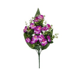 CONJUNTO ORQUIDEAS X 9 - 49 CM (VIOLETA)