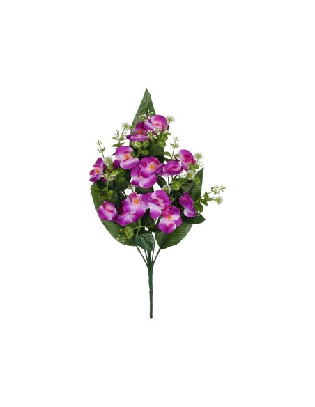 CONJUNTO ORQUIDEAS X 9 - 49 CM (VIOLETA)