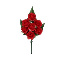 CONJUNTO ROSAS DANESAS X 7 - 52 CM (RJ)