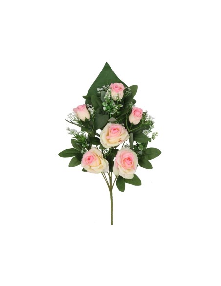 CONJUNTO ROSAS-CAP X 9- 52 CM (ROSA)