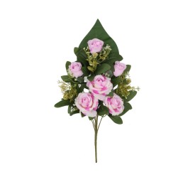 CONJUNTO ROSAS-CAP X 9- 52 CM (MALVA)