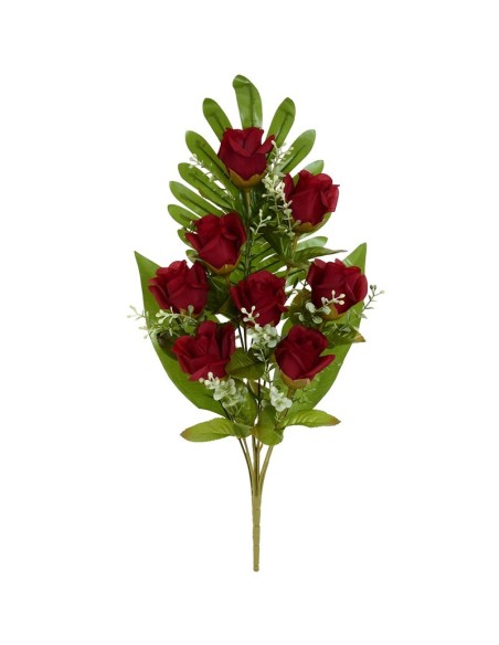 CONJUNTO CAPULLOS (A) X 8 -53 CM (ROJO)