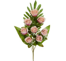 CONJUNTO CAPULLOS (A) X 8 -53 CM (ROSA)