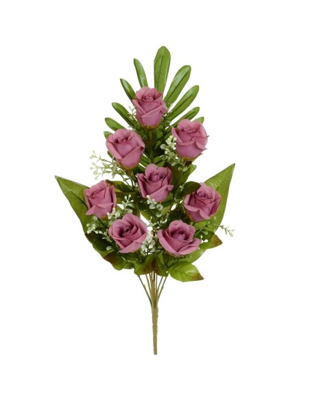 CONJUNTO CAPULLOS (A) X 8 -53 CM (MALVA)