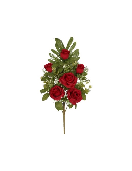 CONJUNTO ROSAS-CAP (A) X 9- 52 CM (ROJO)