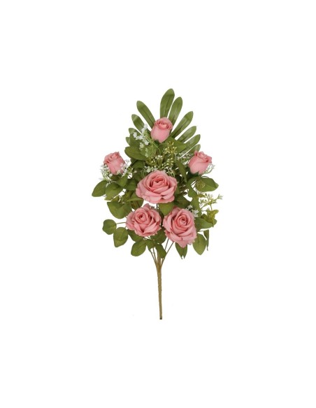 CONJUNTO ROSAS-CAP (A) X 9- 52 CM (ROSA)