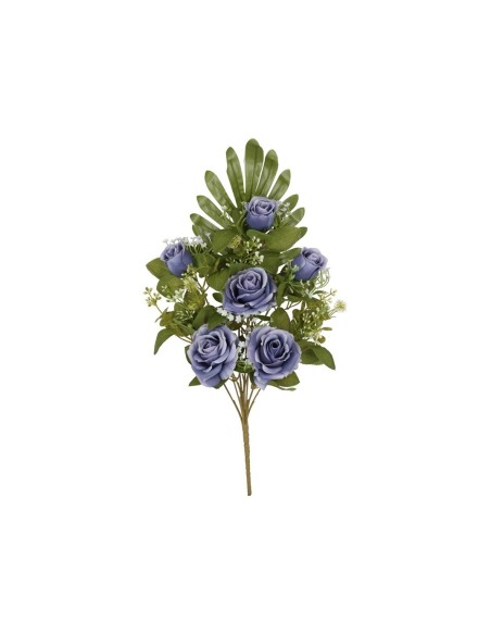 CONJUNTO ROSAS-CAP (A) X 9- 52 CM (AZUL)