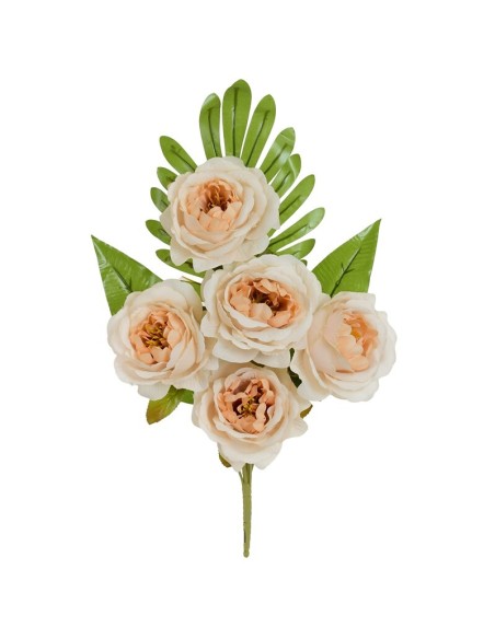 CONJUNTO PEONY (A) X 5-50CM (MARFIL)