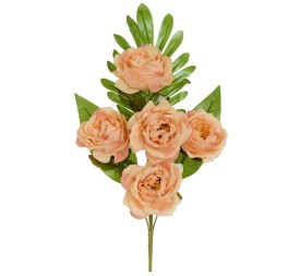 CONJUNTO PEONY (A) X 5-50CM (CAFE)
