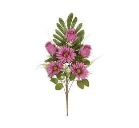 CONJUNTO GERBERA-CAP(A) X 7 -53 CM (VIO)