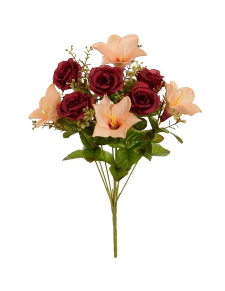 RAMO ROSITAS-LILY (A) X 9-43 CM (ROJO)