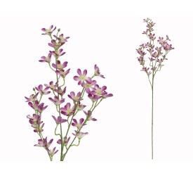 VARA MINI FLOR RELLENO X4 -75CM (VIO)
