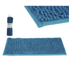 ALFOMBRA BAÑO AZUL MAR 40X60CM