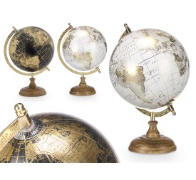 GLOBO TERRAQUEO 20CM SURT 2 ORO