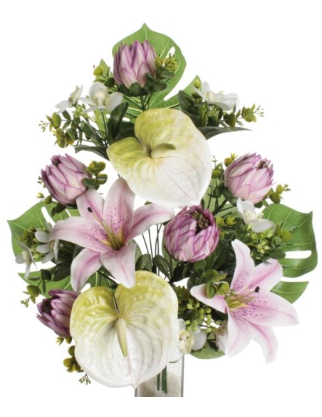 Mayorista Encarado Lilium Anterium Lila Decoración Santos | Mundo Flor