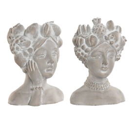 MACETERO CEMENTO 15X12X22 CHICA FRUTA 2 SURT.