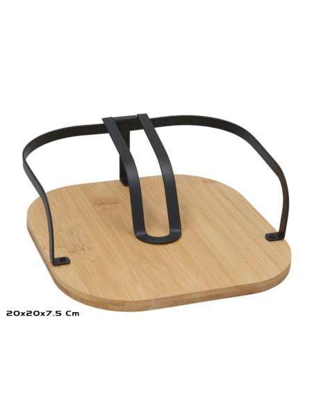 SERVILLETERO DALLAS 20X20X7.5 CM NEGRO SERVILLETERO DALLAS 20X20X7.5 CM NEGRO