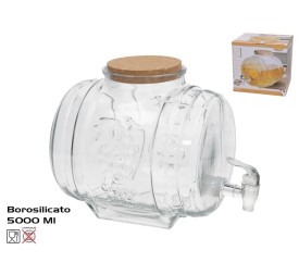 BARRIL DISPENSADOR DE LIQUIDOS JULIA 5000ML