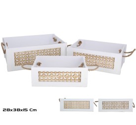 SET 3 CAJAS 38X28X15CM LUNA 2 SURT