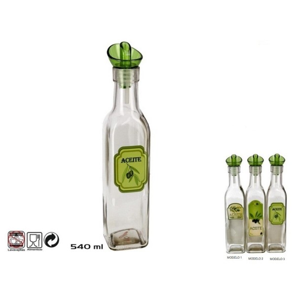 ACEITERA/VINAGRERA OLIVA 540 ML.