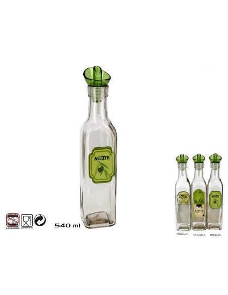 ACEITERA/VINAGRERA OLIVA 540 ML.