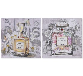 CUADRO LIENZO MDF 60X3X60 PERFUME 2 SURT.