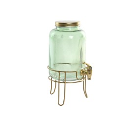 DISPENSADOR BEBIDAS CRISTAL METAL 16X16X24,6 4L