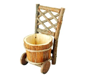 SILLA MADERA RUSTICO XXL