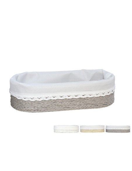 CESTA AZKAR OVAL. 3 SURT. 26X12x7CM