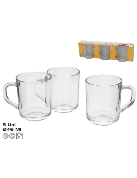 SET 3 MUG NOVA 246 ML