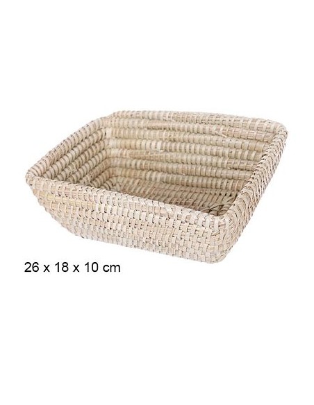 PANERA RECTANGULAR CONICA 26x18cm