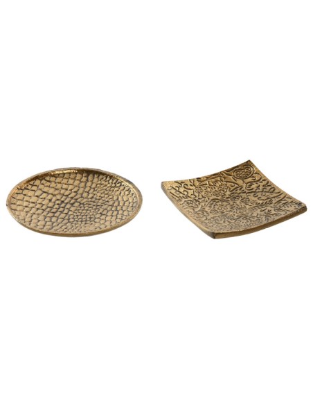 BANDEJA VACIABOLSILLOS ALUMINIO 13X13X2 2 SURT.