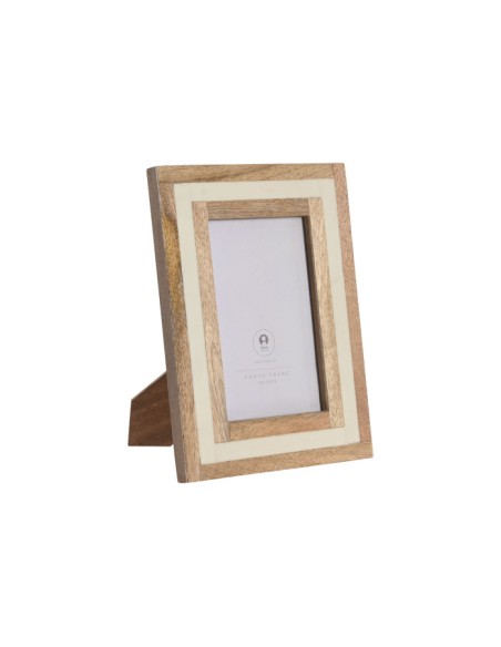 MARCO FOTO 10X15 MANGO HUESO 17X1,8X21,5 NATURAL