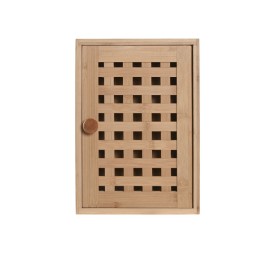 GUARDALLAVES BAMBU METAL 19X6X27 8COLG. NATURAL