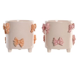 MACETERO CERAMICA 16X16X14 LAZOS 2 SURT.