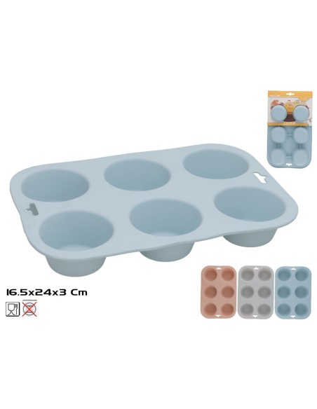 MOLDE REPOSTERIA X6 24X16.5 CM
