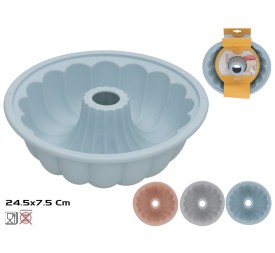 MOLDE TARTA SILICONA DIA 25X9 CM