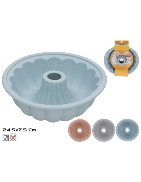 MOLDE TARTA SILICONA DIA 24.5X7.5 CM