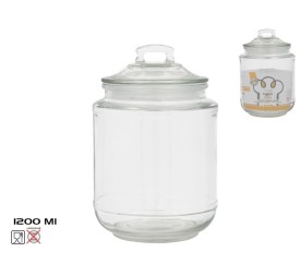 TARRO CRISTAL LUNA 1200ML 12,4X12,4X18,9 CM