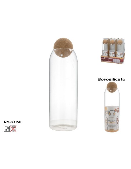 BOTELLA BORO/ CORCHO LACIO 1200ML