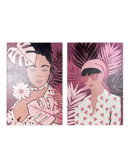 CUADRO LIENZO PINO 80X3X120 AFRICANA 2 SURT.