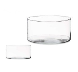 TARRINA CRISTAL CILINDRO 10X20CM