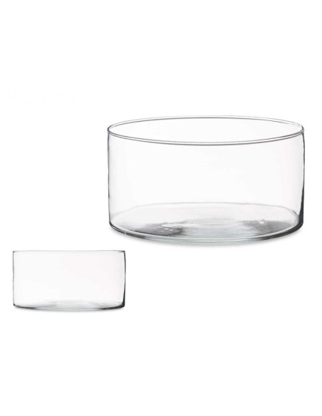 TARRINA CRISTAL CILINDRO 10X20CM