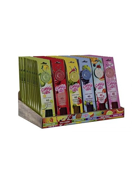 INCIENSO VARILLA SET 40 AROMA 45,5X31X31 UVA, SAND