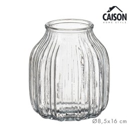 JARRON CRISTAL GAIA 16 cm TRANSPARENTE