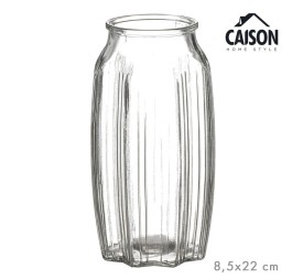 JARRON CRISTAL GAIA 22 cm TRANSPARENTE