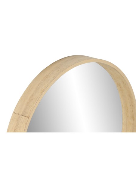 ESPEJO MDF 60X12,5X40 ESTANTERIA NATURAL