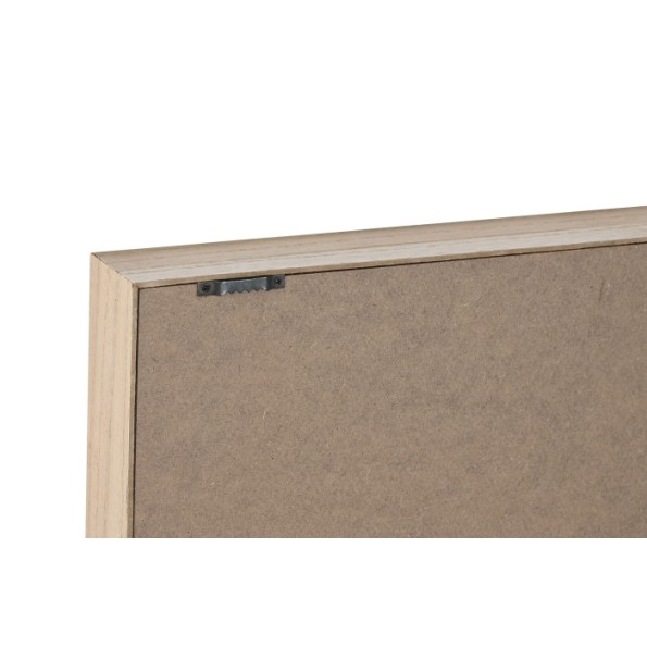 ESPEJO MDF 60X13X60 ESTANTERIA NATURAL